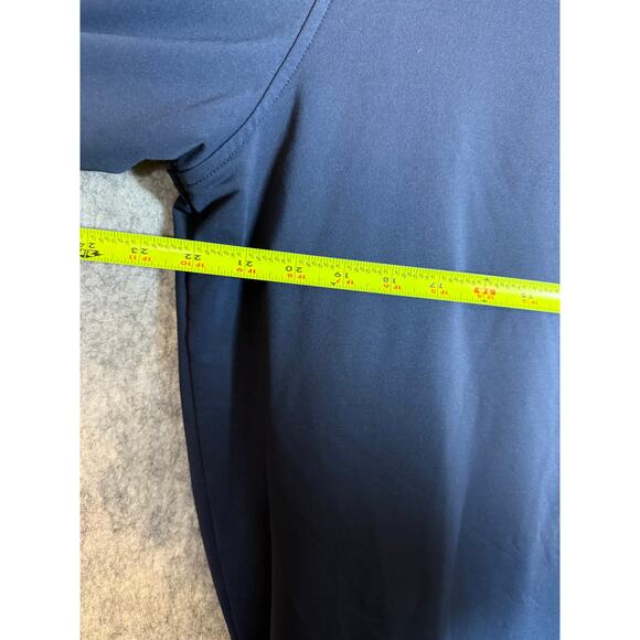 Peter Millar Mens Blue First Tee Greater Richmond Performance 1/4 Zip - Large - Picture 8 of 9